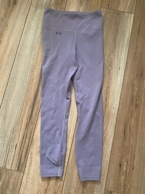 Under Armour Mauve Purple High-Rise Performance Leggings Small